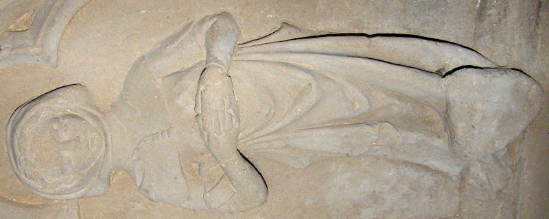 Germany Bad Munstereifel - St Chrysantheus and Daria Gotfried von Berheim 1335 weeper